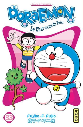 Couverture du livre « Doraemon Tome 33 » de Fujiko Fujio aux éditions Kana