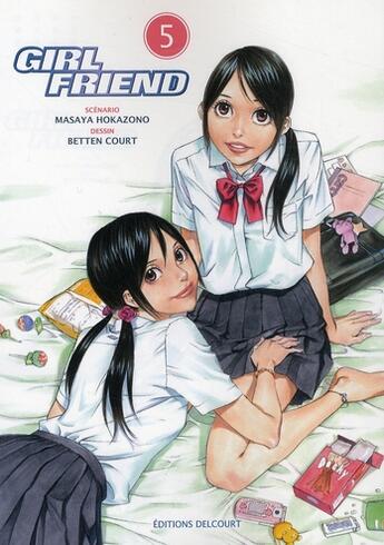 Couverture du livre « Girlfriend Tome 5 » de Hokazono-M+Betten-C aux éditions Delcourt