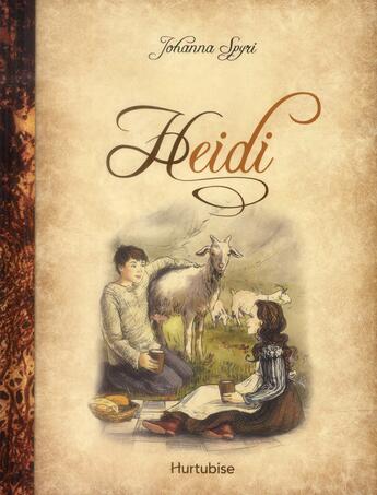 Couverture du livre « Heidi » de Ronne Randall et Iva Sasheva et Johanna Spyri aux éditions Hurtubise