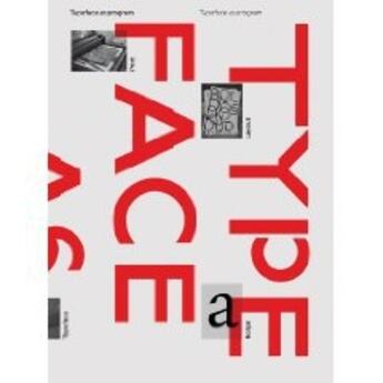 Couverture du livre « Typeface as program / le caractère typographique comme programme » de Francois Rappo aux éditions Jrp / Ringier