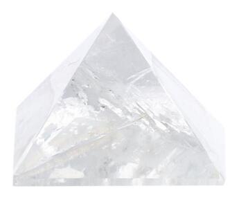 Couverture du livre « Pyramide cristal de roche - 14 cm » de  aux éditions Dg-exodif