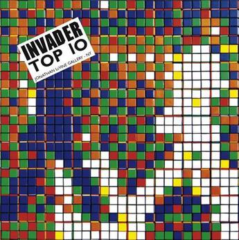 Couverture du livre « Invader top 10 » de Invader aux éditions Unite Centrale