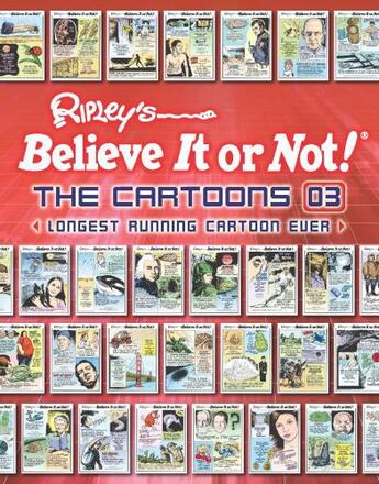 Couverture du livre « Ripley's Believe It or Not! The Cartoons 03 » de Ripley'S Believe It Or Not Catherine aux éditions Ripley Publishing