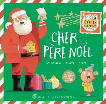 Couverture du livre « Cher Père Noël » de Emma Yarlett aux éditions Albin Michel