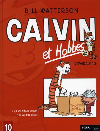 Couverture du livre « Calvin et Hobbes : Intégrale vol.10 : t.20 et t.21 » de Bill Watterson aux éditions Hors Collection