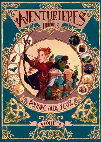 Couverture du livre « Aventurieres - tome 1 - poudre aux yeux » de Tournois Livia aux éditions Books On Demand