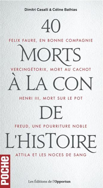 Couverture du livre « Les morts mystérieuses de l'Histoire de France t.1 et 2 ; coffret » de Augustin Cabanes aux éditions L'opportun