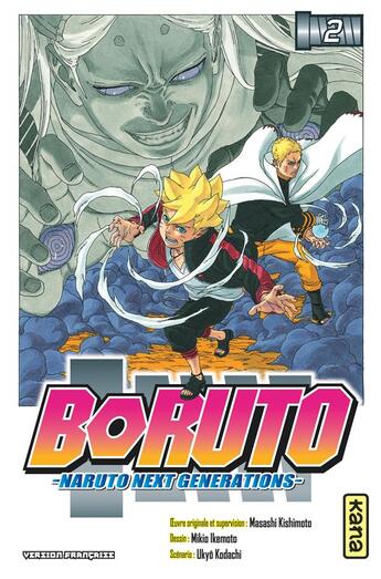 Couverture du livre « Boruto - Naruto next generations Tome 2 » de Masashi Kishimoto et Ukyo Kodachi et Mikio Ikemoto aux éditions Kana