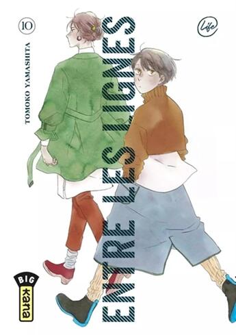 Couverture du livre « Entre les lignes Tome 10 » de Tomoko Yamashita aux éditions Kana