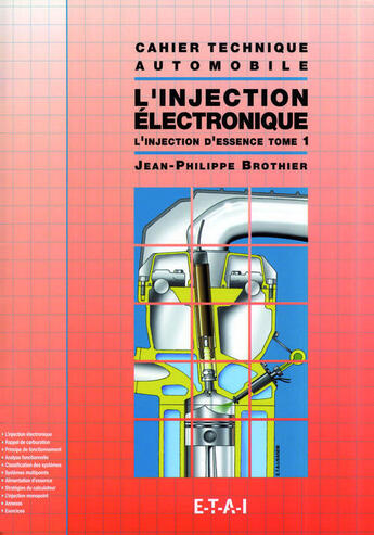 Couverture du livre « Ct l'injection electronique - tome 1 » de J-Philippe Brothier aux éditions Etai