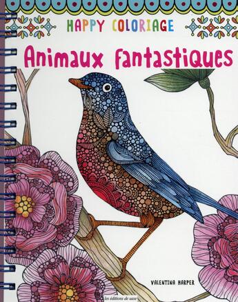 Couverture du livre « Animaux fantastiques » de Valentina Harper aux éditions De Saxe
