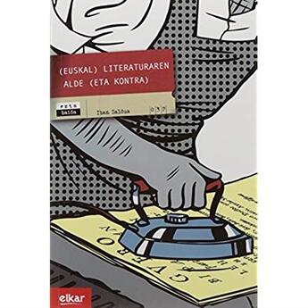 Couverture du livre « Literaturaren Alde » de Iba Zaldua Gonzalez aux éditions Elkar