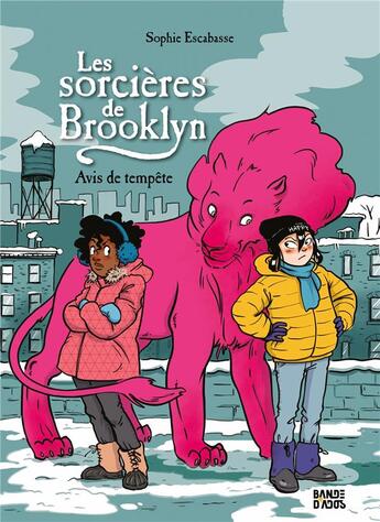 Couverture du livre « Les sorcières de Brooklyn Tome 2 : avis de tempête » de Sophie Escabasse aux éditions Bande D'ados