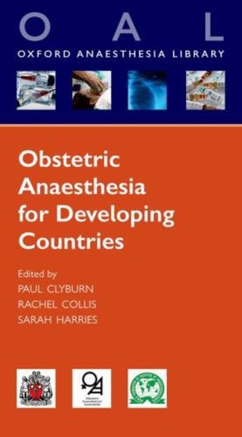 Couverture du livre « Obstetric Anaesthesia for Developing Countries » de Paul Clyburn aux éditions Oup Oxford