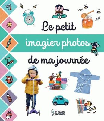 Couverture du livre « Le petit imagier photos de ma journee » de Cogumelo Club aux éditions Larousse