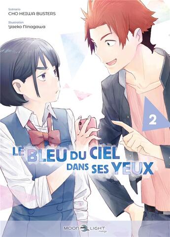 Couverture du livre « Le bleu du ciel dans ses yeux Tome 2 » de Yaeko Ninagawa et Heiwa Busters Chou et Mio Nukaga aux éditions Delcourt