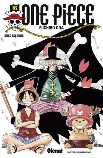 Couverture du livre « One Piece - édition originale Tome 16 : successeurs » de Eiichiro Oda aux éditions Glenat