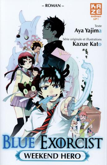 Couverture du livre « Blue exorcist : le roman » de Kazue Kato aux éditions Crunchyroll