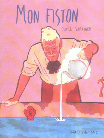 Couverture du livre « Mon fiston » de Olivier Schrauwen aux éditions Actes Sud