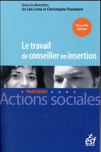 Couverture du livre « Le travail de conseiller en insertion » de  aux éditions Esf Editeur