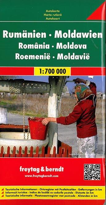 Couverture du livre « Roumanie moldavie » de  aux éditions Freytag Und Berndt