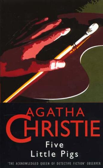 Couverture du livre « Five little pigs » de Agatha Christie aux éditions Harper Collins Uk