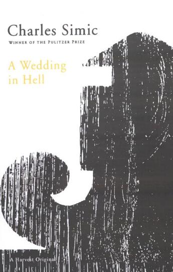 Couverture du livre « A Wedding in Hell » de Charles Simic aux éditions Houghton Mifflin Harcourt