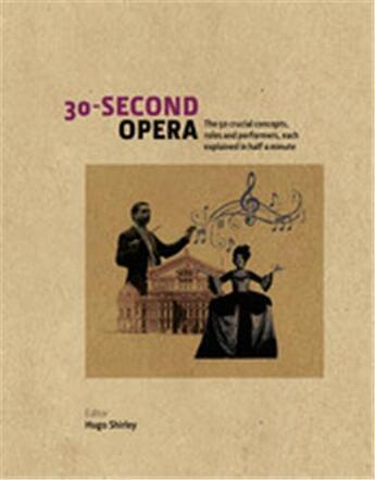 Couverture du livre « 30 second opera » de Hugo Shirley aux éditions Ivy Press