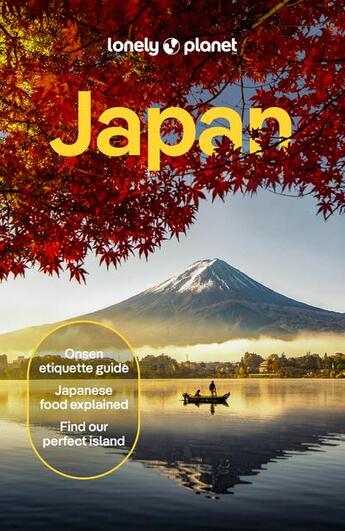 Couverture du livre « Japan 18ed - anglais » de Lonely Planet Eng aux éditions Lonely Planet France