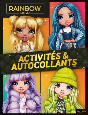 Couverture du livre « Rainbow high - activites et autocollants » de  aux éditions Hachette Jeunesse