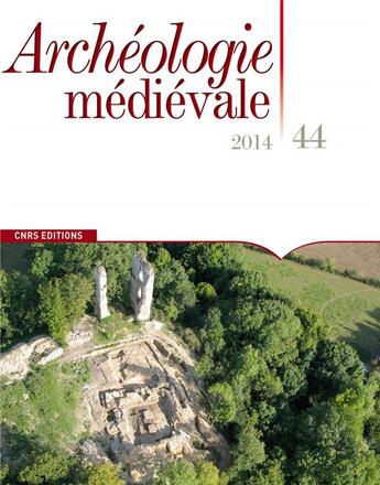 Couverture du livre « Archéologie Médiévale n.44 » de Archeologie Medievale aux éditions Cnrs