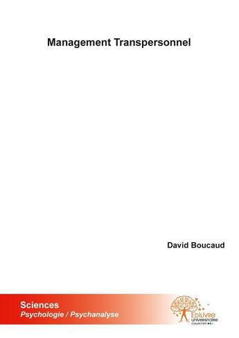 Couverture du livre « Management transpersonnel » de Boucaud David aux éditions Edilivre