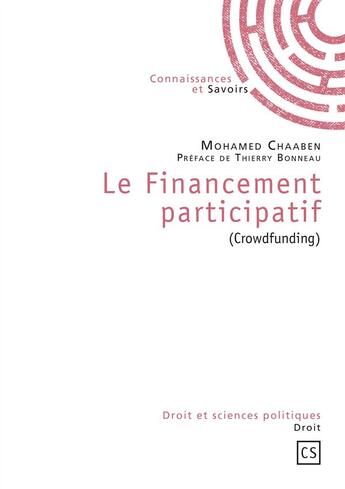 Couverture du livre « Le financement participatif » de Mohamed Chaaben aux éditions Connaissances Et Savoirs