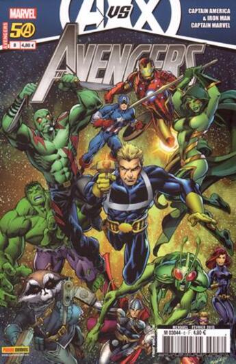 Couverture du livre « Avengers n.2012/8 : Avengers VS X-Men » de Avengers aux éditions Panini Comics Mag