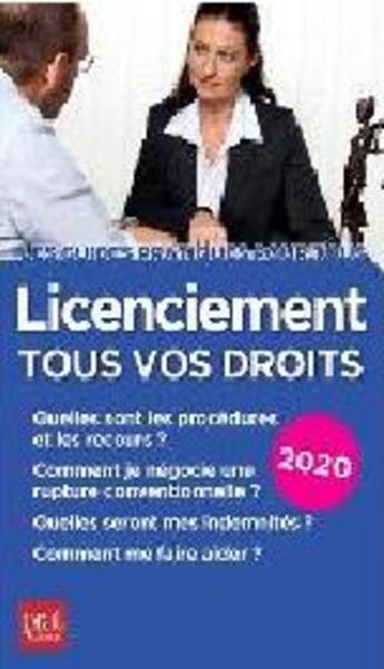 Couverture du livre « Licenciement (édition 2021) » de Catherine Doleux et Jacques Coudert aux éditions Prat Editions