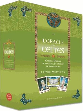 Couverture du livre « L'oracle des celtes ; coffret » de Caitlin Matthews aux éditions Guy Trédaniel