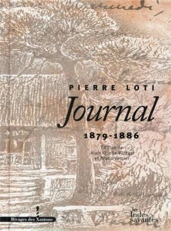Couverture du livre « Journal (1879-1886) » de Les Indes Savantes aux éditions Les Indes Savantes