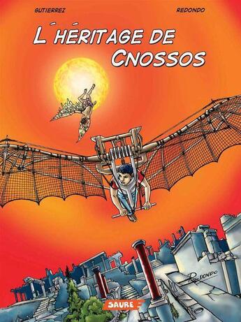 Couverture du livre « Tome 2 ; Aritz - Tome 2 - L'héritage de Cnossos » de Pello Gutierrez et Daniel Redondo et Iban Astondoa aux éditions Editorial Saure