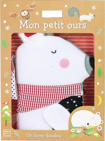 Couverture du livre « Mon petit ours » de Sally Payne aux éditions Quatre Fleuves