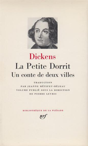 Couverture du livre « La petite Dorrit » de Charles Dickens aux éditions Gallimard