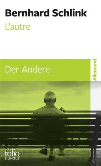 Couverture du livre « L'autre / Der Andere » de Bernhard Schlink aux éditions Folio