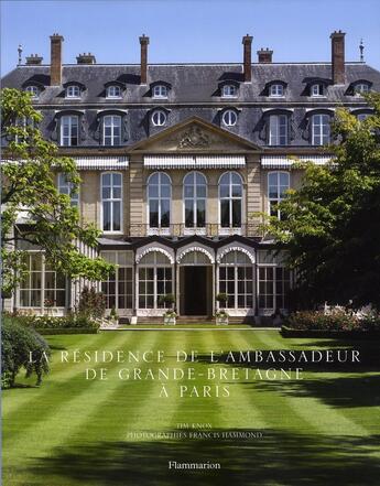 Couverture du livre « La résidence de l'ambassadeur de Grande-Bretagne à Paris » de  aux éditions Flammarion