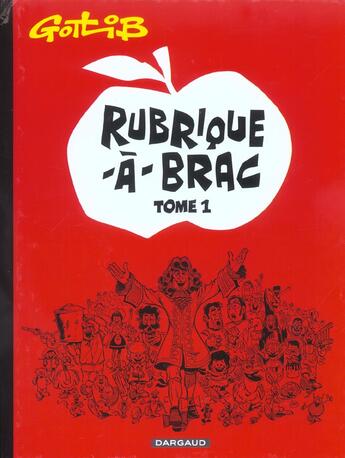 Couverture du livre « Rubrique-à-brac Tome 1 » de Gotlib aux éditions Dargaud