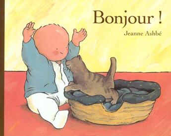 Couverture du livre « Bonjour » de Jeanne Ashbe aux éditions Ecole Des Loisirs