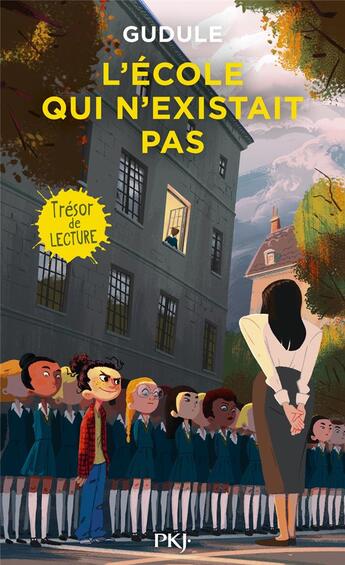 Couverture du livre « L'école qui n'existait pas » de Gudule aux éditions Pocket Jeunesse