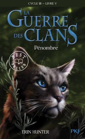 Couverture du livre « La guerre des clans - cycle 3 ; le pouvoir des étoiles Tome 5 : pénombre » de Erin Hunter aux éditions Pocket Jeunesse