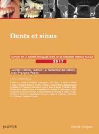 Couverture du livre « Dents et sinus » de Papon Jean-Francois aux éditions Elsevier-masson