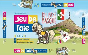 Couverture du livre « Jeu de l'oie du pays basque » de Veronique Hermouet aux éditions Geste