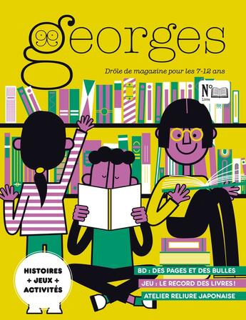 Couverture du livre « Magazine Georges n°72 Livre - oct/nov 2024 » de Constancien/Herve aux éditions Maison Georges