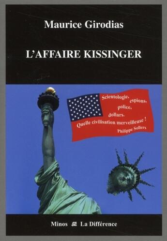 Couverture du livre « L'affaire Kissinger » de Maurice Girodias aux éditions La Difference